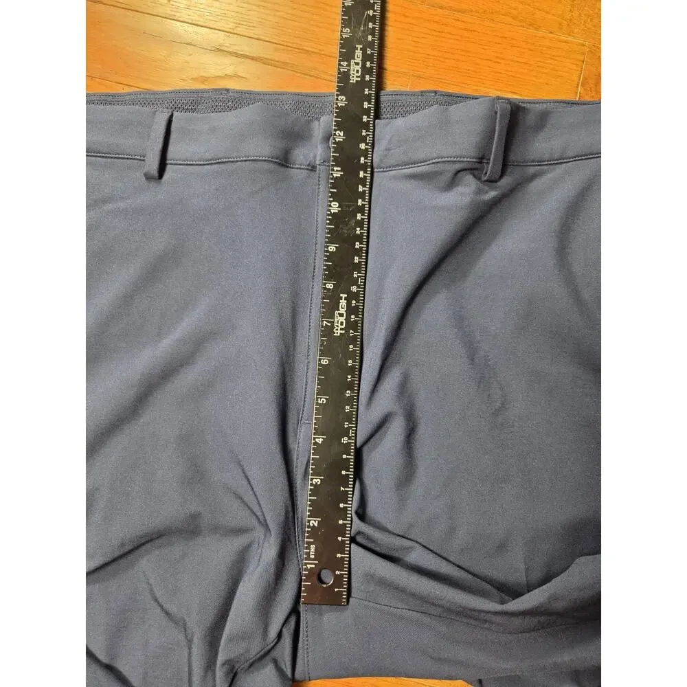 Greg Norman Mens Golf Pants 40x29 Navy Blue Stretch Performance Athletic